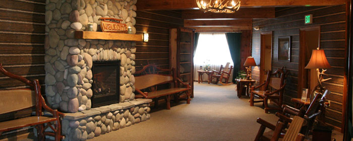 Photo of Fireplace at Hindman Funeral Homes, Inc.