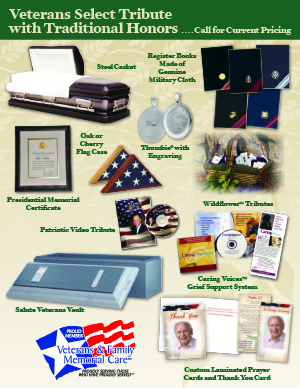 Veterans Select Tribute with Traditional Honors from Hindman Funeral Homes & Crematory, Inc.